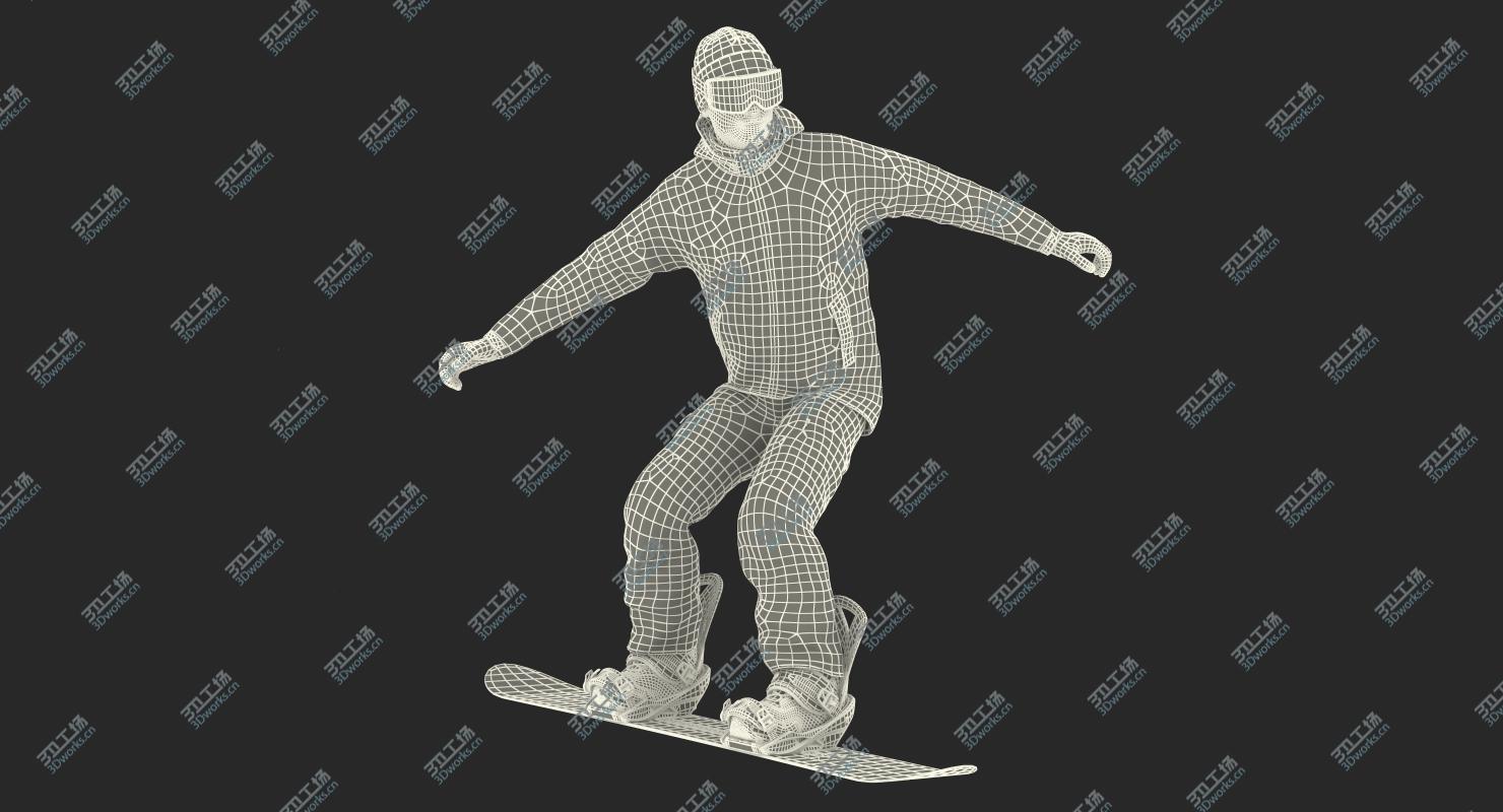 images/goods_img/2021040163/3D Snowboard Man Rigged for Cinema 4D model/4.jpg